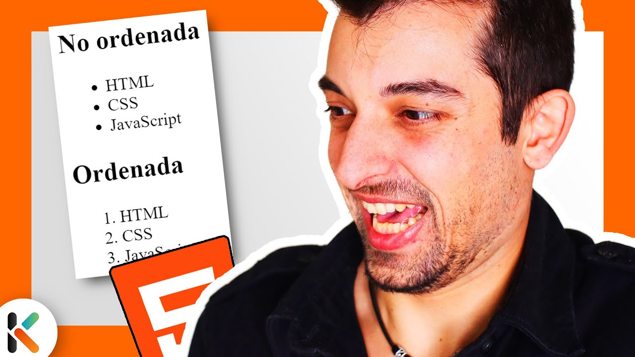 Cómo Crear LISTAS Ordenadas y Desordenadas en HTML Kiko Palomares